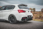 Street Pro Rear Side Splitters V.3 + Flaps for BMW 1 F20 M140i