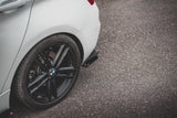 Street Pro Rear Side Splitters V.3 + Flaps for BMW 1 F20 M140i