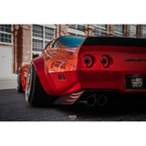 Rear fender flares Chevrolet Corvette C3