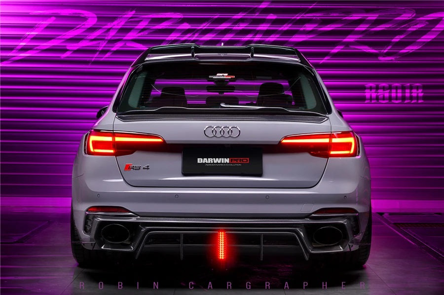Rs4 Rear Spoiler 2017-2022 Audi RS4 B9 BKSS Style Roof Spoiler DarwinPro – MdS Tuning