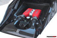 Darwinpro 2010–2015 Ferrari 458 Coupe/Speciale Trockenkohlefaser-Motorraumverkleidungen