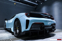 DarwinPRO 2015-2020 Ferrari 488 GTB Pista Style Rear Bumper & Wing