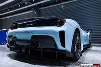 DarwinPRO 2015-2020 Ferrari 488 GTB Pista Style Rear Bumper & Wing