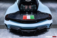 DarwinPRO 2015-2020 Ferrari 488 GTB Pista Style Rear Bumper & Wing