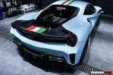 DarwinPRO 2015-2020 Ferrari 488 GTB Pista Style Rear Bumper & Wing