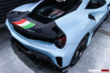 DarwinPRO 2015-2020 Ferrari 488 GTB Pista Style Rear Bumper & Wing