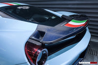 DarwinPRO 2015-2020 Ferrari 488 GTB Pista Style Rear Bumper & Wing