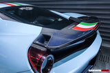 DarwinPRO 2015-2020 Ferrari 488 GTB Pista Style Rear Bumper & Wing