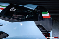 DarwinPRO 2015-2020 Ferrari 488 GTB Pista Style Rear Bumper & Wing