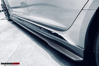 Audi RS4 B9 BKSS Style Side Skirts Under Board DarwinPro