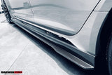 Audi RS4 B9 BKSS Style Side Skirts Under Board DarwinPro