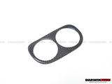 Darwinpro 2010–2015 Ferrari 458 Coupe/Spyder/Speciale Lichtschalterabdeckung aus trockenem Karbon