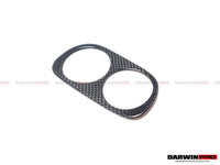 Darwinpro 2010–2015 Ferrari 458 Coupe/Spyder/Speciale Lichtschalterabdeckung aus trockenem Karbon