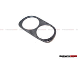 Darwinpro 2010–2015 Ferrari 458 Coupe/Spyder/Speciale Lichtschalterabdeckung aus trockenem Karbon