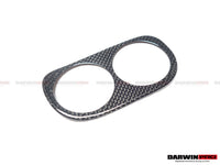 Darwinpro 2010–2015 Ferrari 458 Coupe/Spyder/Speciale Lichtschalterabdeckung aus trockenem Karbon