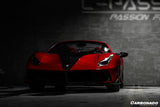 Carbonado 2015-2019 Ferrari 488 GTB/Spyder MSY Style Front Bumper Darwin Pro