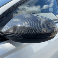 Audi A6 S6 RS6 C7 Carbonfaser-Spiegelabdeckungen