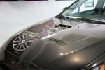 MITSUBISHI EVO 10 CARBON-FASER-HAUBENLUFTEINLASS