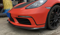 Lèvre avant en fibre de carbone Porsche 718 Boxster Cayman