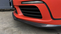 Lèvre avant en fibre de carbone Porsche 718 Boxster Cayman