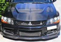 MITSUBISHI EVO 9. Kohlefaser-Frontlippe