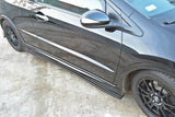 SIDE SKIRTS DIFFUSERS HONDA CIVIC VIII TYPE S/R Maxton Design