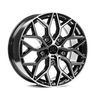 1AV ZX12 8x18ET50 5x160 GLOSS BLACK & POLISHED