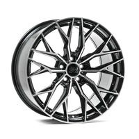 1AV ZX14 8.5x19ET45 5x108 GLOSS BLACK & POLISHED