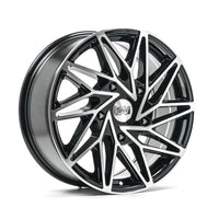 1AV ZX10T 8x18ET50 5x160 GLOSS BLACK & POLISHED