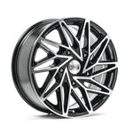 1AV ZX10T 8x18ET50 5x160 GLOSS BLACK & POLISHED