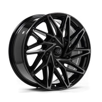 1AV ZX10T 8x18ET50 5x160 GLOSS BLACK POLISHED & TINTED