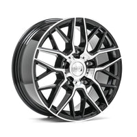1AV ZX11T 8x18ET50 5x160 GLOSS BLACK & POLISHED
