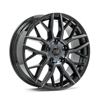 1AV ZX11T 8x20ET50 5x160 GLOSS BLACK POLISHED & TINTED