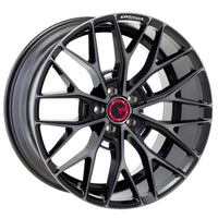 Yido Performance YP3 10.0 J x 20 ET35 5x112 66.6 Gloss Black Tint