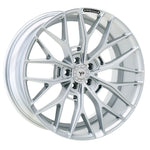 Yido Performance YP3 8.5 J x 19 ET35 5x112 66.6 Silber Gl„nzend