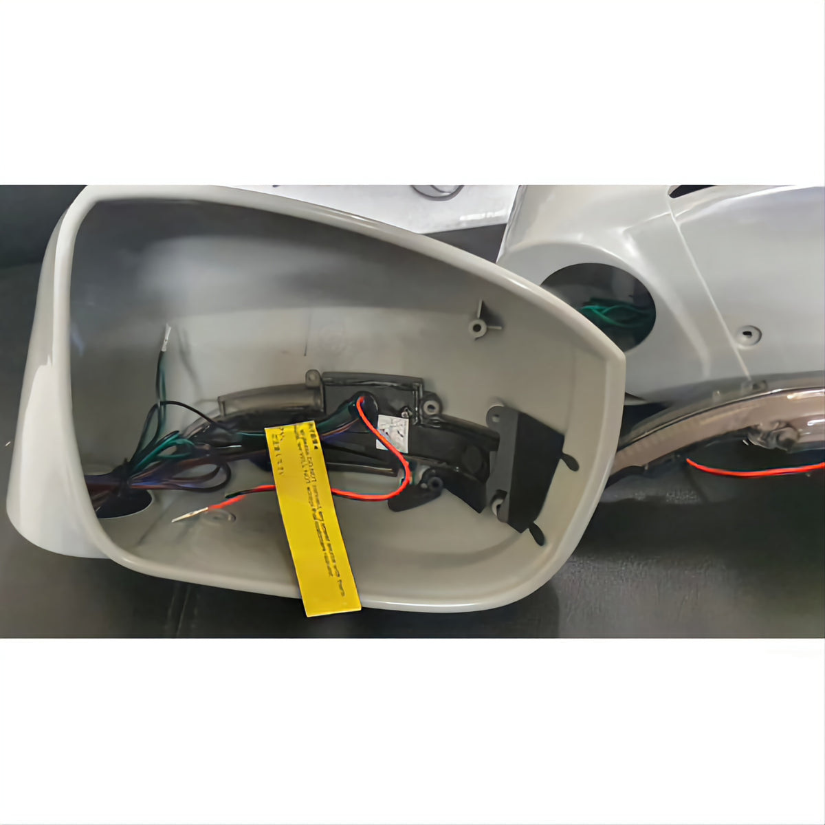 Nissan R35 GTR KR Side Mirrors with Sequential LED Repeaters / Indicat ...