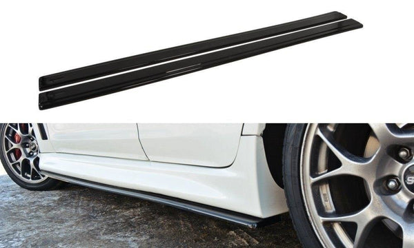 SIDE SKIRTS DIFFUSERS Mitsubishi Lancer Evo X Maxton Design