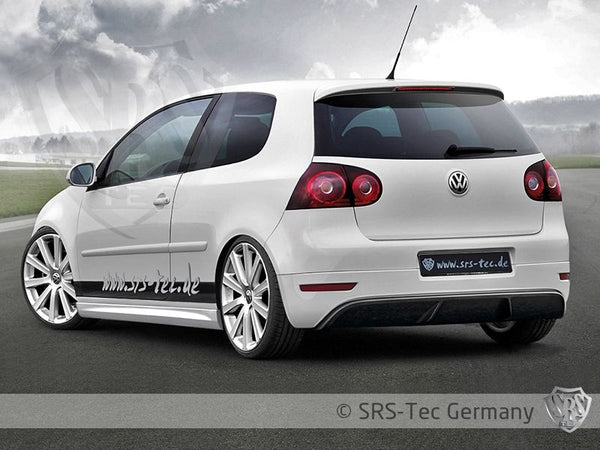 REAR VALANCE G6R-STYLE CLEAN, VW GOLF V