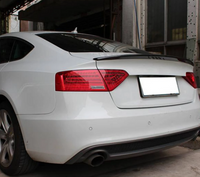 Audi A5 Sline Sportback Carbon Fiber Rear Trunk Spoiler Wing Lip