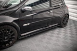 SIDE SKIRTS DIFFUSERS RENAULT CLIO MK3 RS Maxton Design