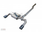 EGO-X 3.5" catback exhaust for BMW F30 335i / 340i