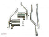 EGO-X 2,75" catback exhaust for BMW M3 F80/ M4 F82