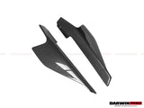Darwinpro 2010-2015 Ferrari 458 Coupe/Spyder Speciale Style Carbon Fiber Side Skirts Canards