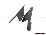 Darwinpro 2010-2015 Ferrari 458 Coupe/Spyder Speciale Style Carbon Fiber Side Skirts Canards