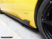 Darwinpro 2010-2015 Ferrari 458 Coupe/Spyder Speciale Style Carbon Fiber Side Skirts Canards