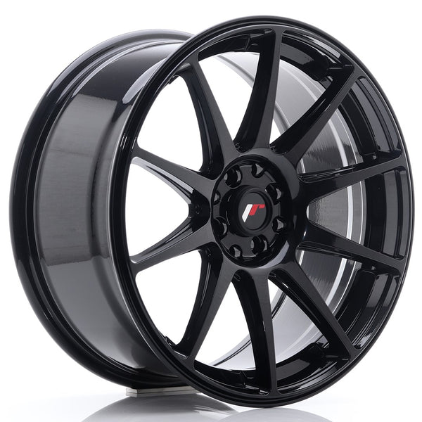 JR Wheels JR11 18x8.5 ET40 5x112/114 Glossy Black