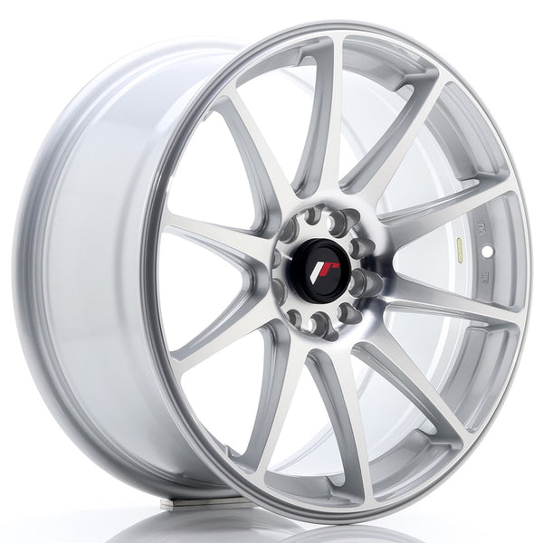 JR Wheels JR11 18x8.5 ET40 5x112/114 Silver Machined