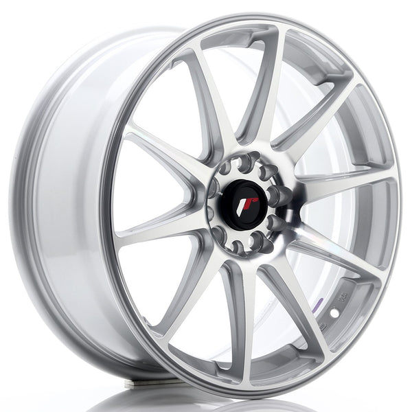 JR Wheels JR11 18x7.5 ET40 5x112/114 Silver Machined