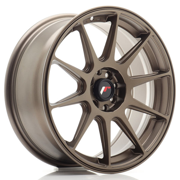 JR Wheels JR11 17x7.25 ET35 5x100/108 Matt Bronze