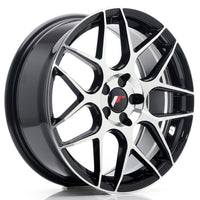JR Wheels JR18 18x7.5 ET35-42 Blank 5H Black Machined